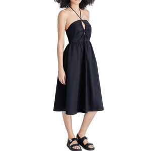 Brand New With Tags Steve Madden Midi Black Sundress Size Large